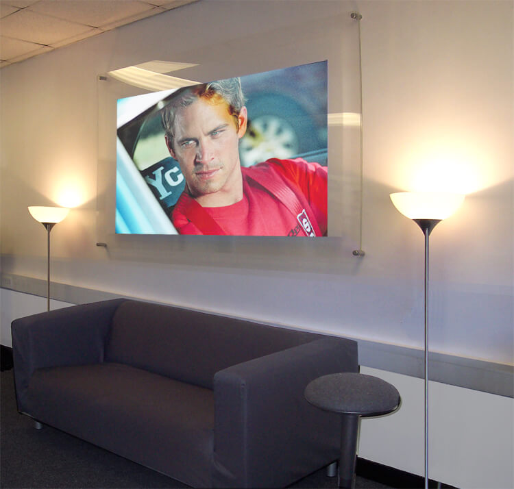 Front Projection Film SelfAdhesive Film for High Brightness Applications