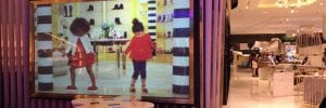 Largest Rigid Rear Projection Screen