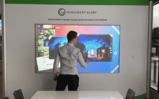 multi-touch switchable smart glass screens product launches