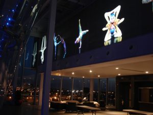 Switchable Smart Glass Projection Screen Cirque Du Soleil