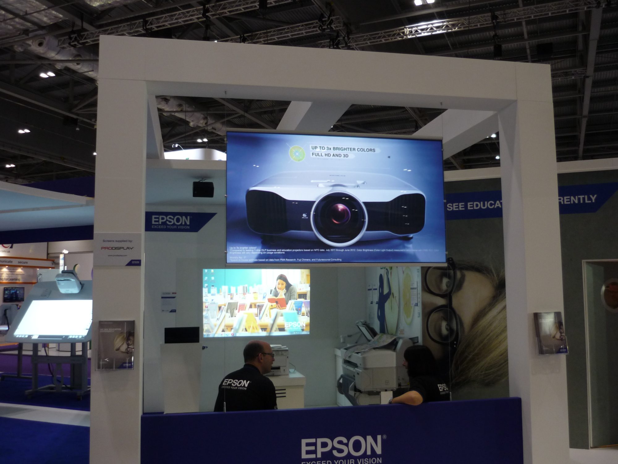 Epson Use Pro Display at Bett | Pro Display