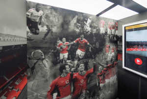 MAnchester United Legendary Moments Fan Booth