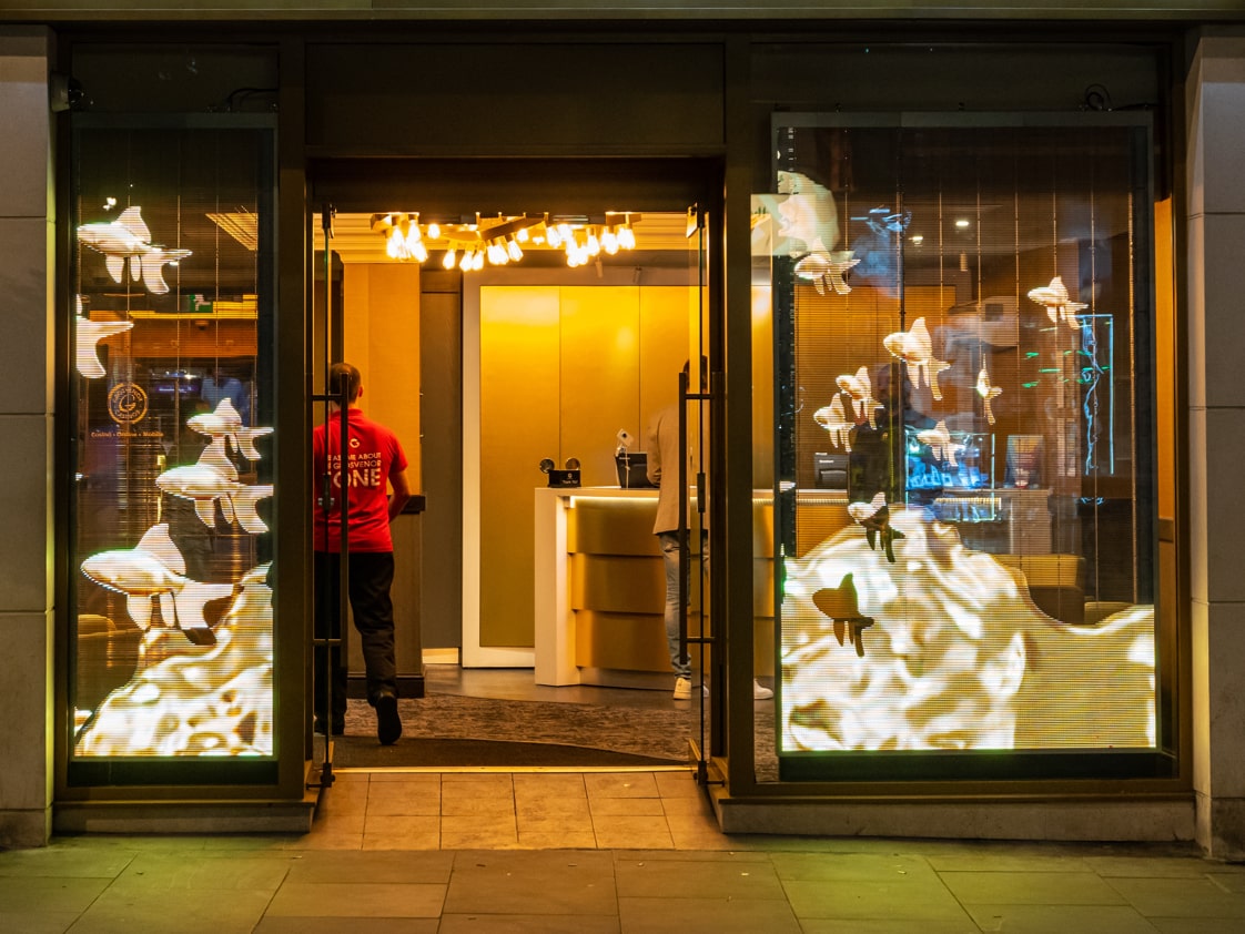 LED Solution to Restrictive Window Display | Pro Display