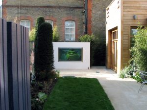 Sunscreen Rear Projection Screen Garden