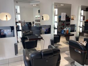 magic mirror display salon