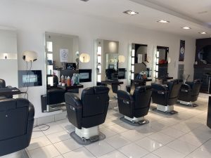 mirror tv hairdressing beauty