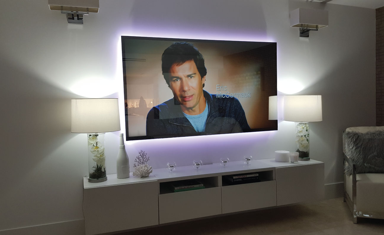 led bathroom mirror with tv