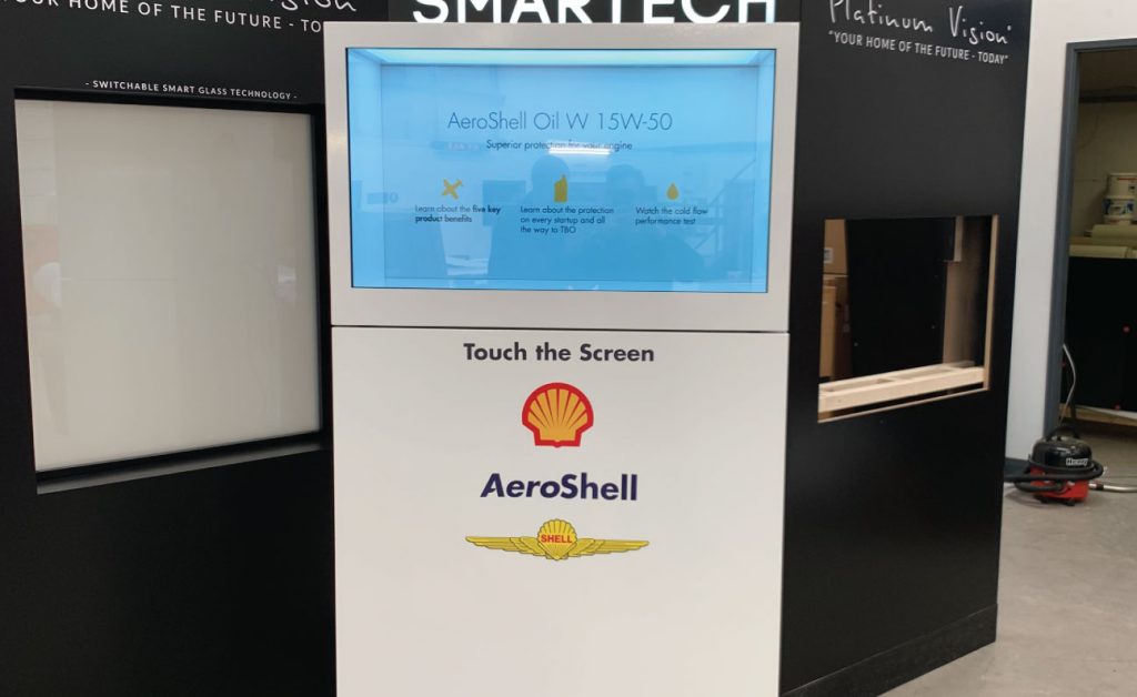 Transparent LCD Display Cases / Showcases
