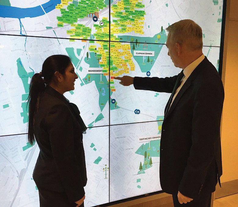 Interactive Video Walls