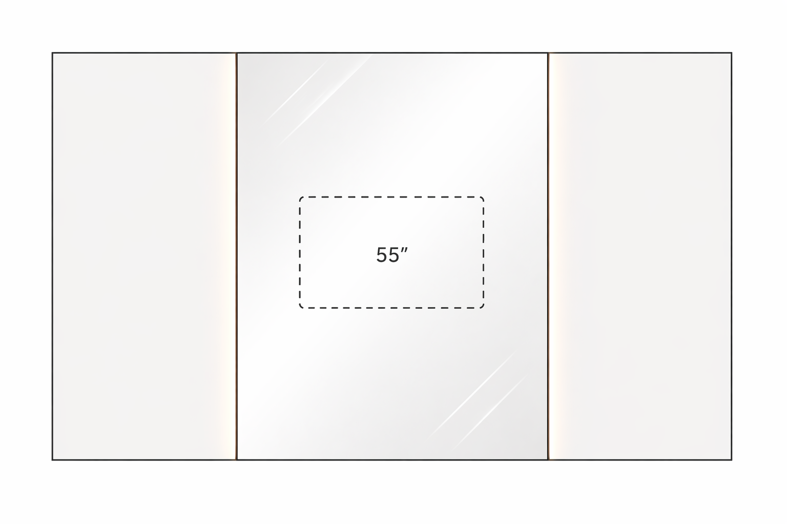 TV Wall Layout A