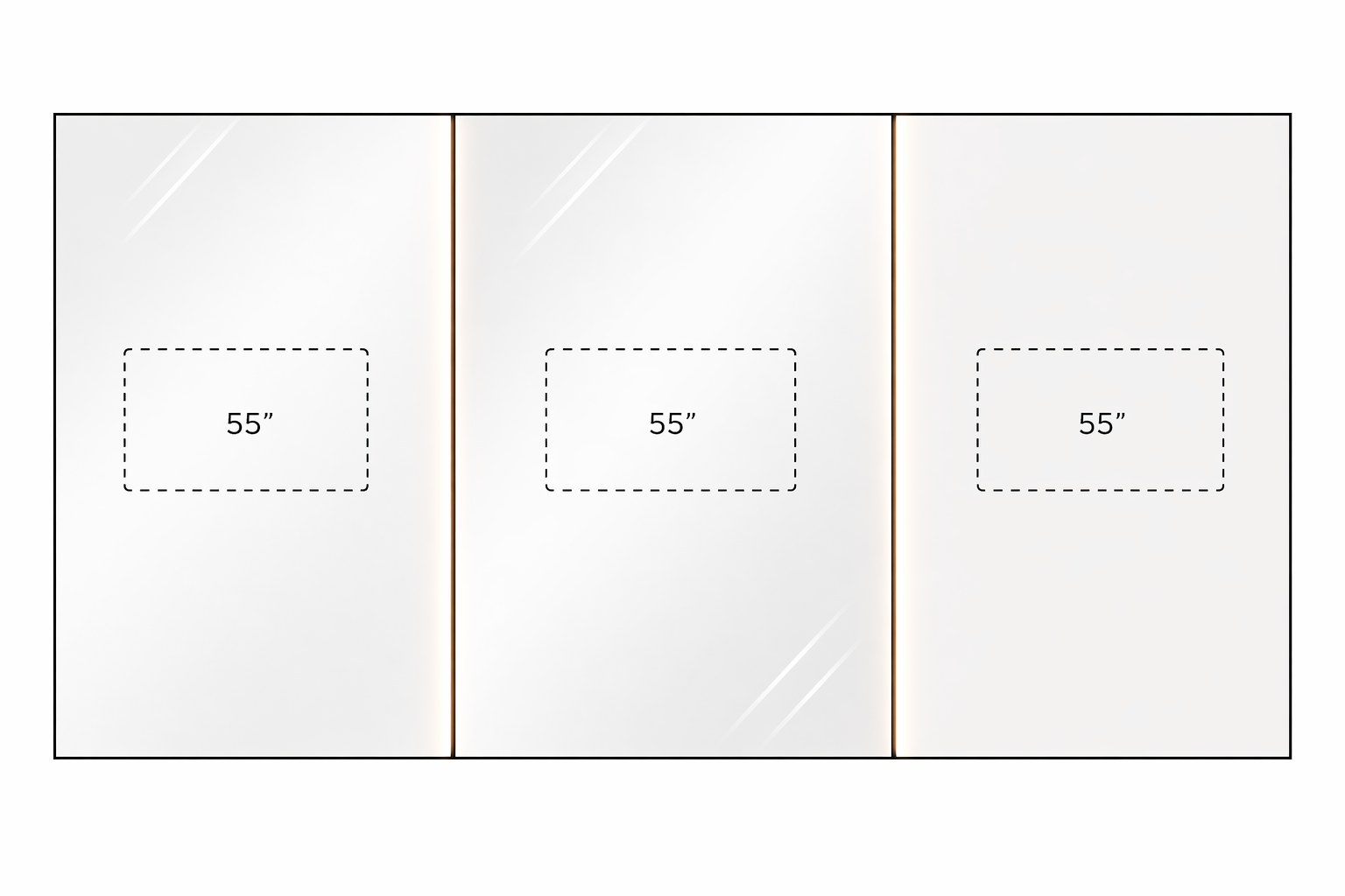 TV Wall Layout C