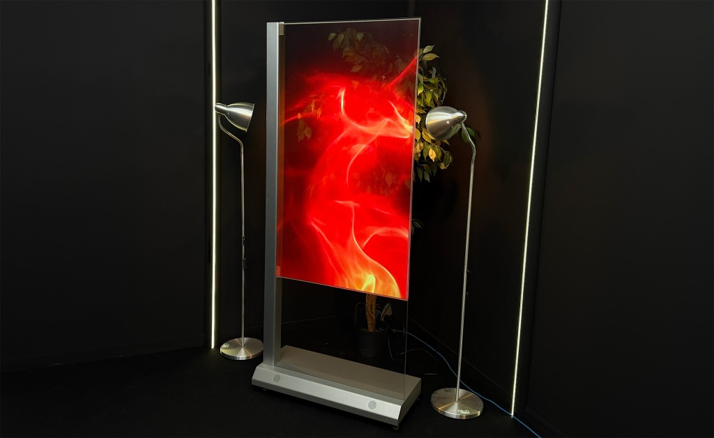 Transparent OLED Kiosks