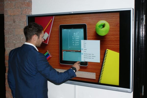 Pro Display's 65" Interactive Screen offer a robust and superior solution to classroom presentation needs