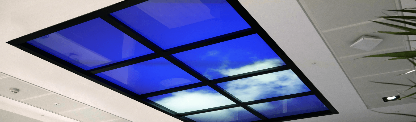 skylight projector blue
