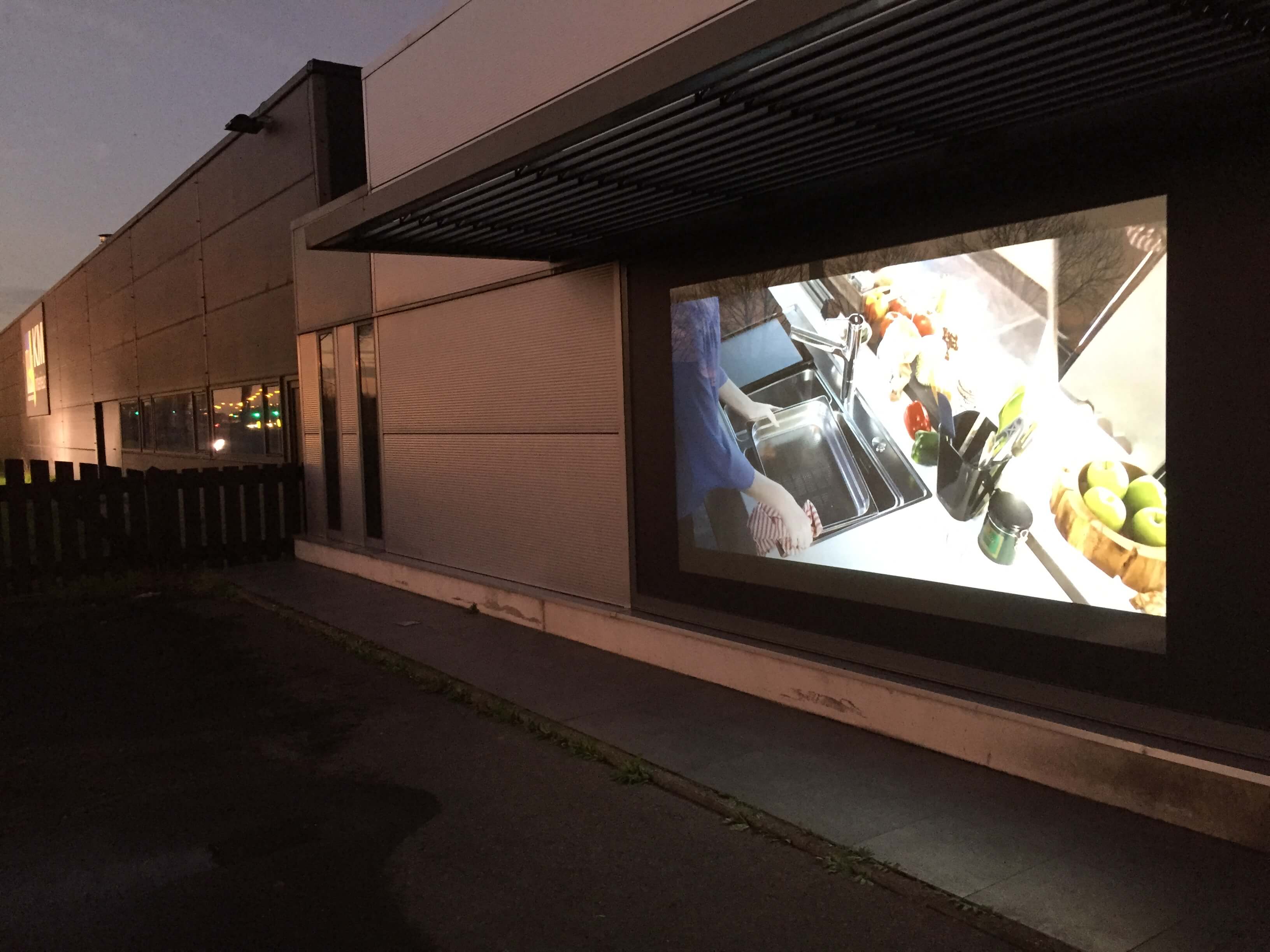 Rear Projection Film Rear Projection Foil Pro Display