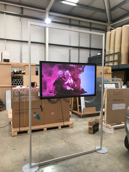 Rear Projection Screen, Mirror Tv Screen To Projector