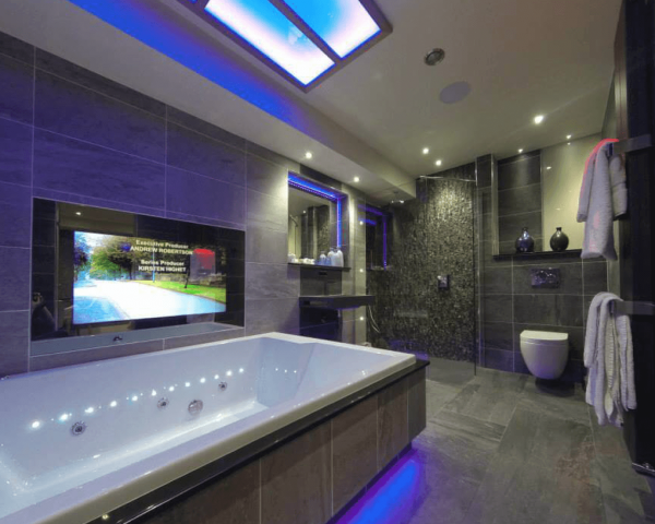 Mirror Tv Television Pro Display, Bathroom Mirror With Tv Inside