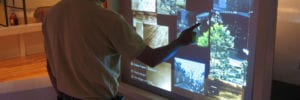 capacitive touch foil museums
