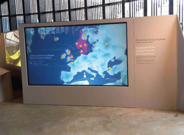 Interactive Museum Display in Norway 