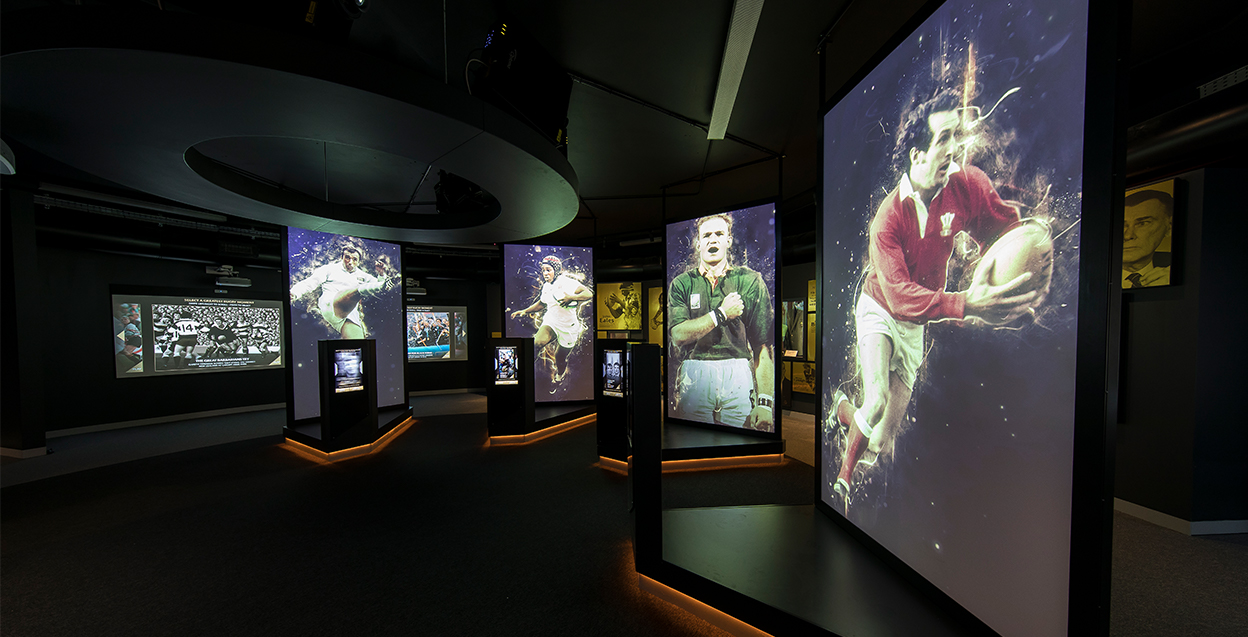 Two Sided 360 Projection Screen Pro Display