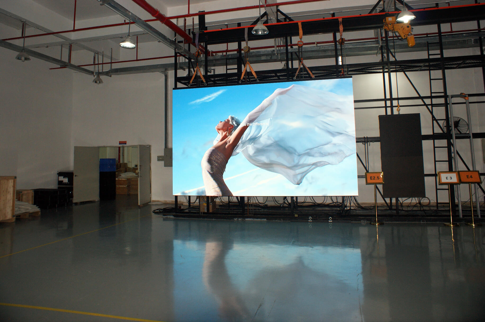 outdoor led screen rental price