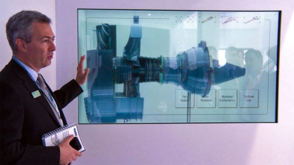 interactive transparent screen store window displays