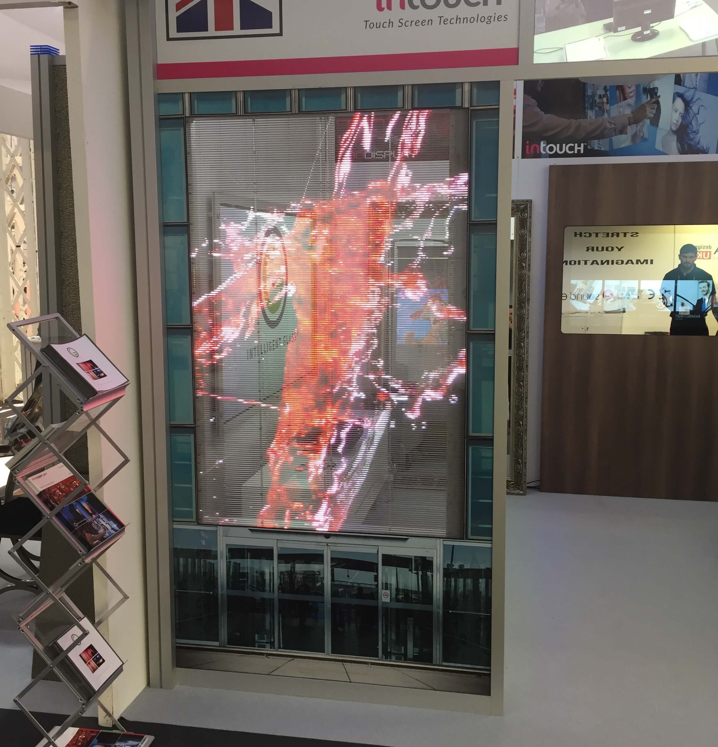 Transparent LED Screens Integration into Glass & Window Displays