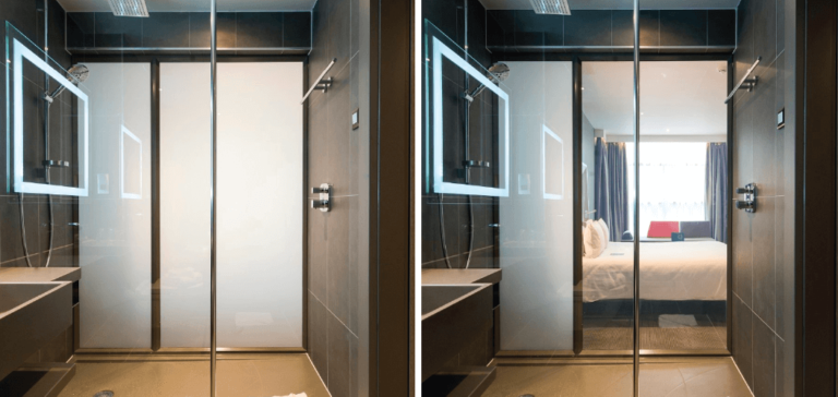Switchable Glass Partition - Novotel