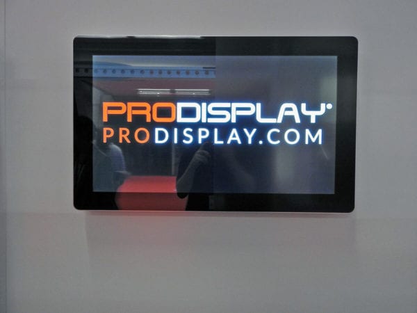 BLACK PROTECTIVE FRAME WITH NON-GLARE COVER FOR M5 CONTROLLER DISPLAY 
