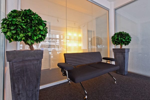 switchable smart glass meeting rooms