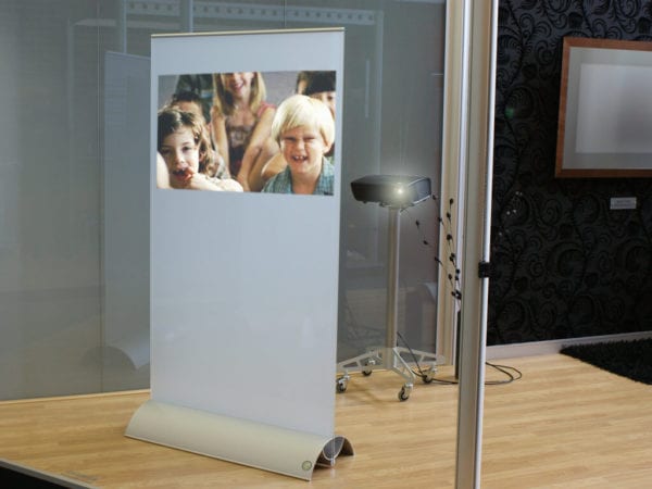 Glass Screen Switchable Projection, Mirror Tv Screen To Projector