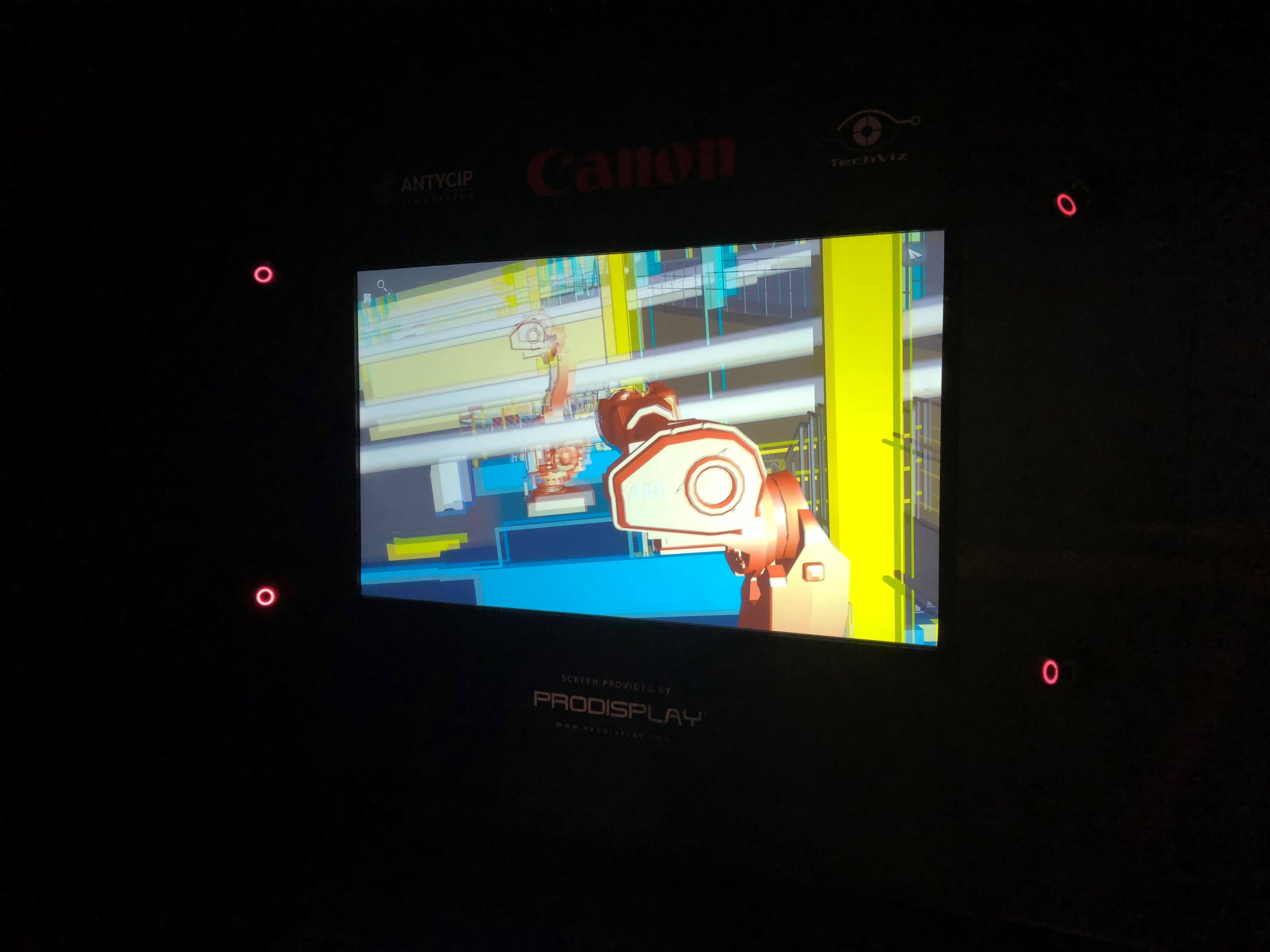 Ultra Short Throw Rear Projection Screen High Brightness UST Projection